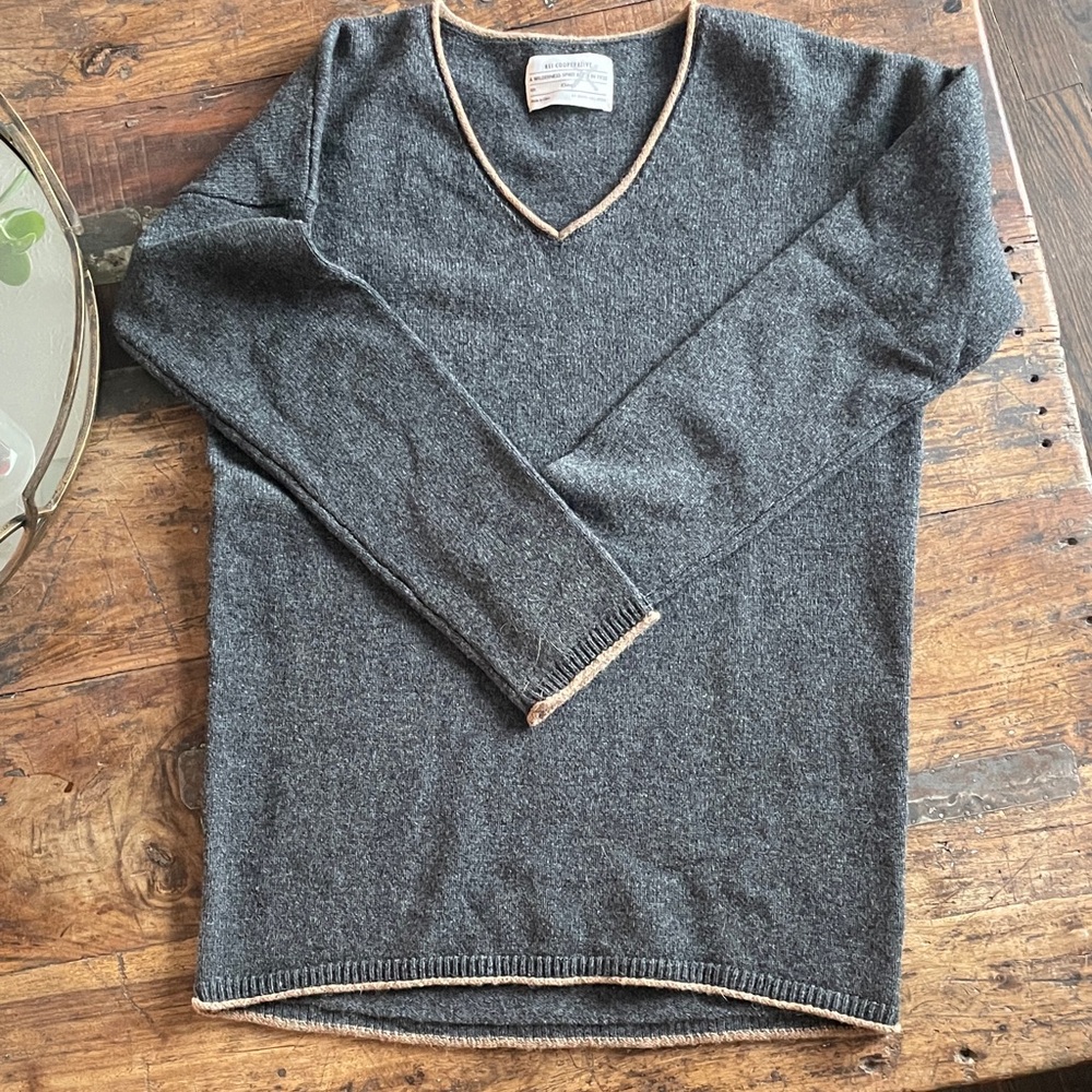 REI 100% Lambswool Sweater